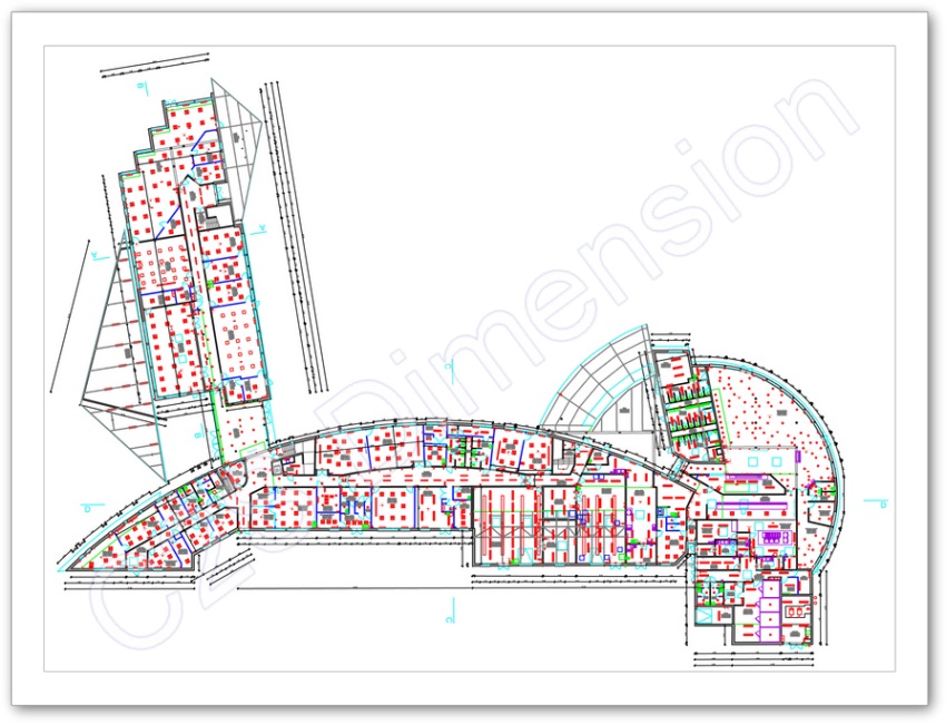 C2S Dimension - Relevés, numérisation, dessin de plans autocad : plan de niveau